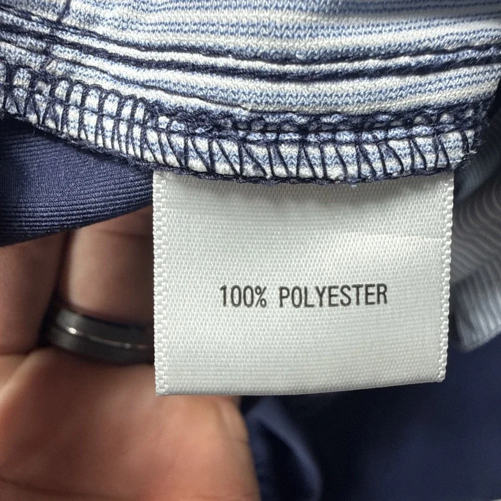 Peter Millar EB66 Mens Size 40x32 Golf Pants‎ Crown Sport Navy Blue EUC Comfy